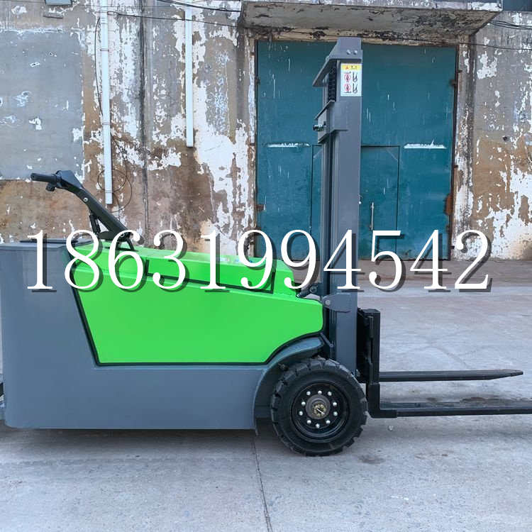 安乡县小型电动叉车1吨2吨步行站驾式电瓶堆高充电装卸车液压升降车铲车
